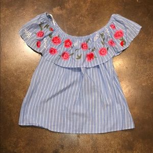 Women’s off the shoulder top